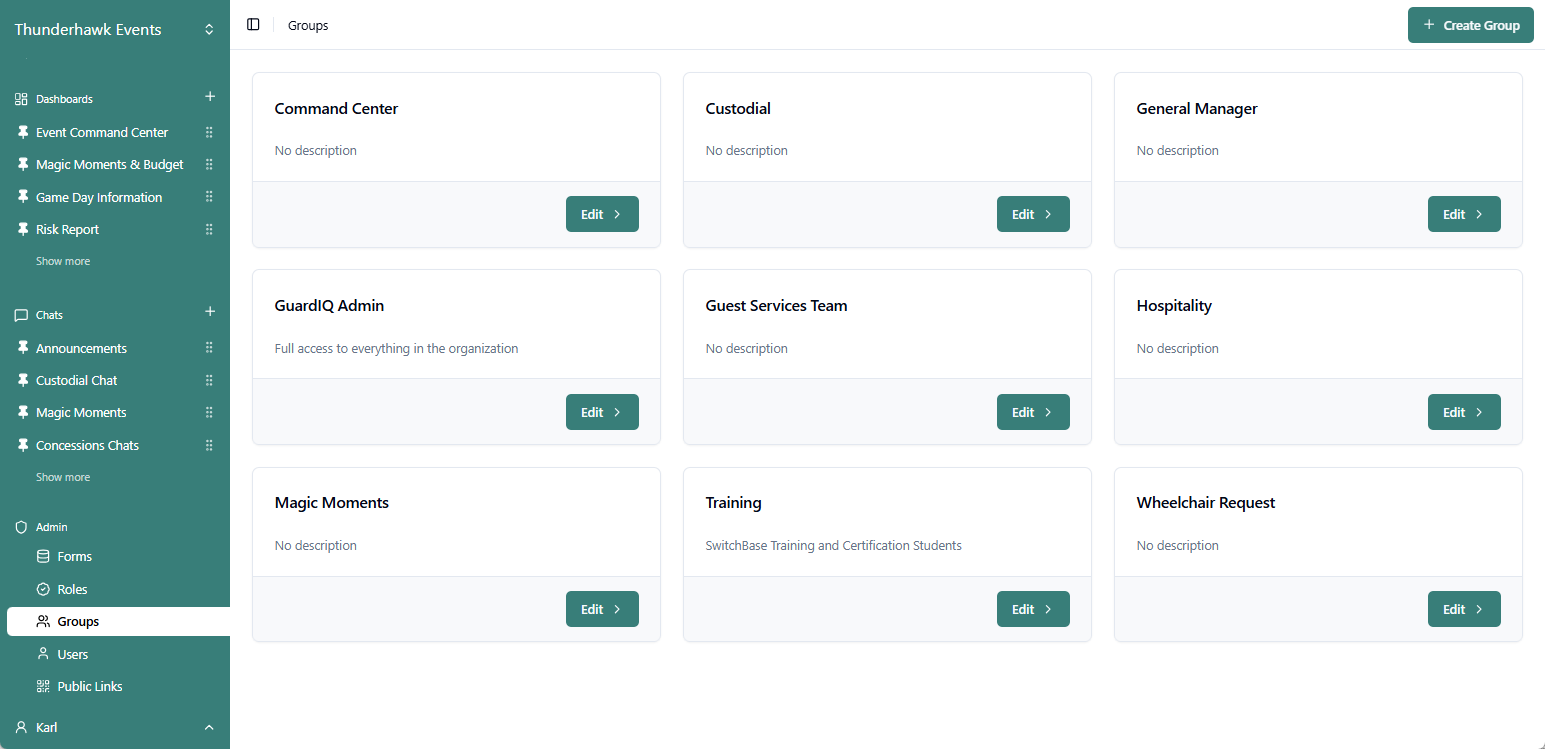 Groups at th alt text